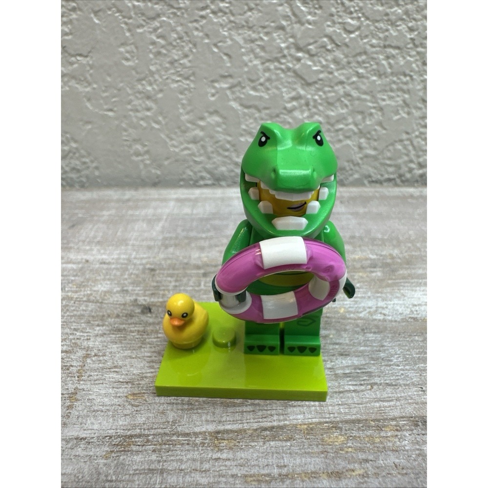 $8 🌙 Crocodile Costume Fan Alligator Series 28 71051 CMF LEGO Mini Fig NWOB